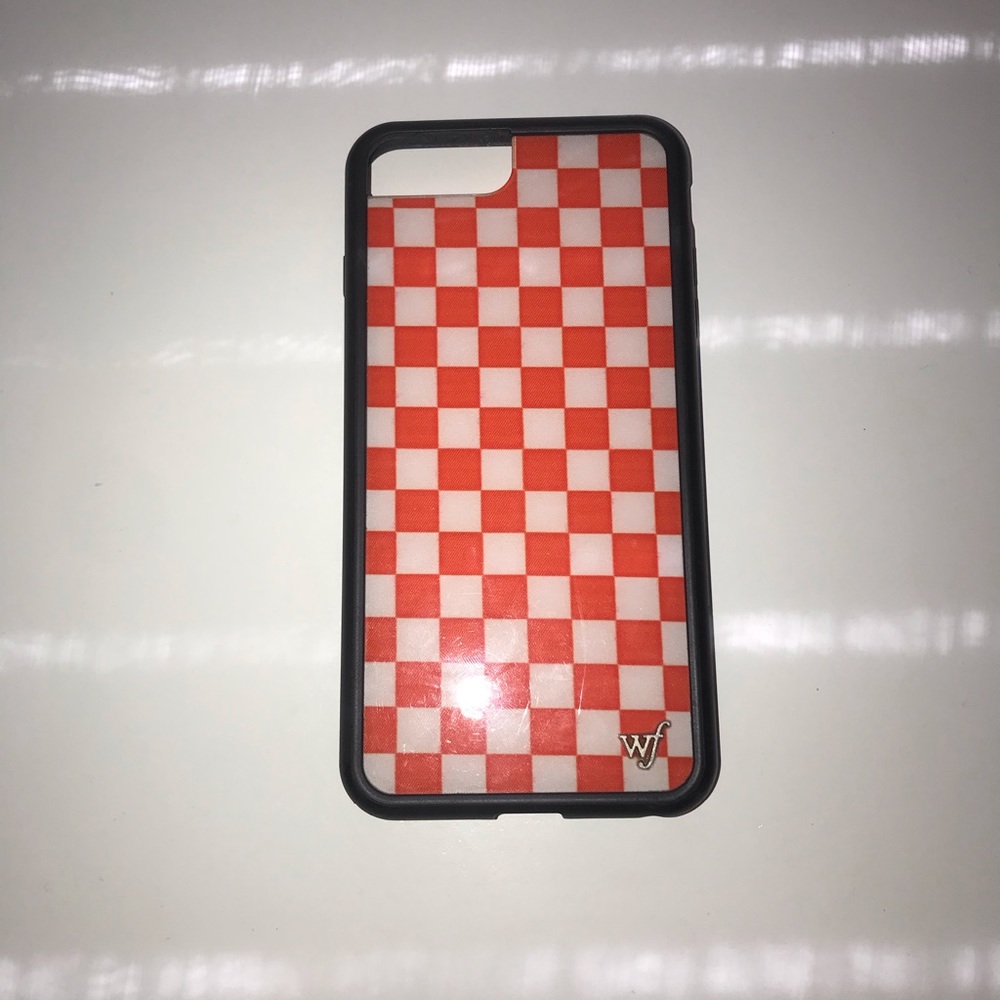 Wild Flower Checkered Case